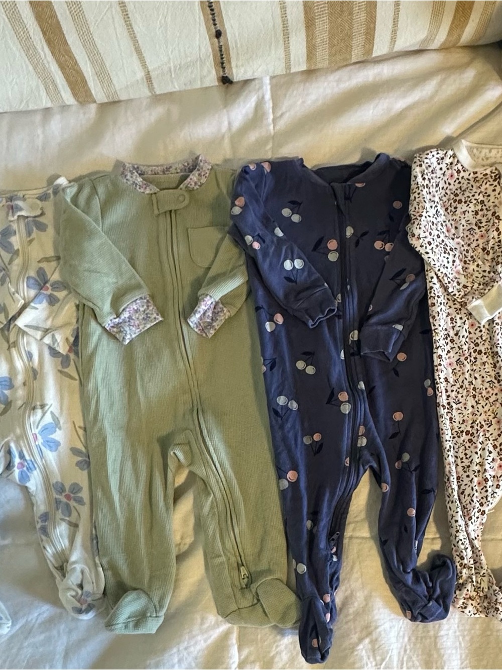 Baby Girls Footed Sleep Romper